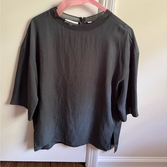 Vince oversized silk top size xs - Picture 1 of 3